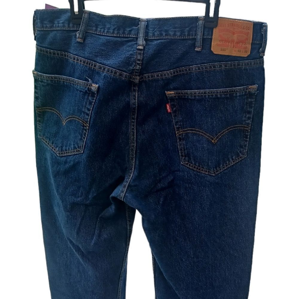 637738....Levi's 550 Straight leg Jeans Size 40X30 - Picture 4 of 5